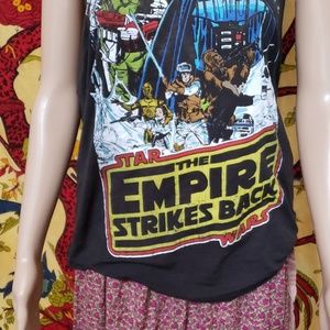 Star Wars Tops - 🆓 gift! Retro Empire Strikes Back sleeveless med Star Wars Tops - 🆓 gift! Retro Empire Strikes Back sleeveless med